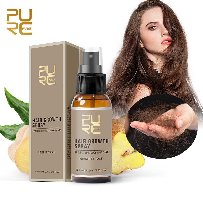 Hair Care Lotion - PURC Ginger Hair Spray Root olio