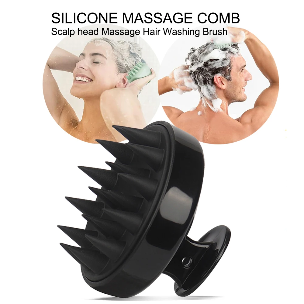Hair Care Products - Testa in silicone Massaggio del cuoio