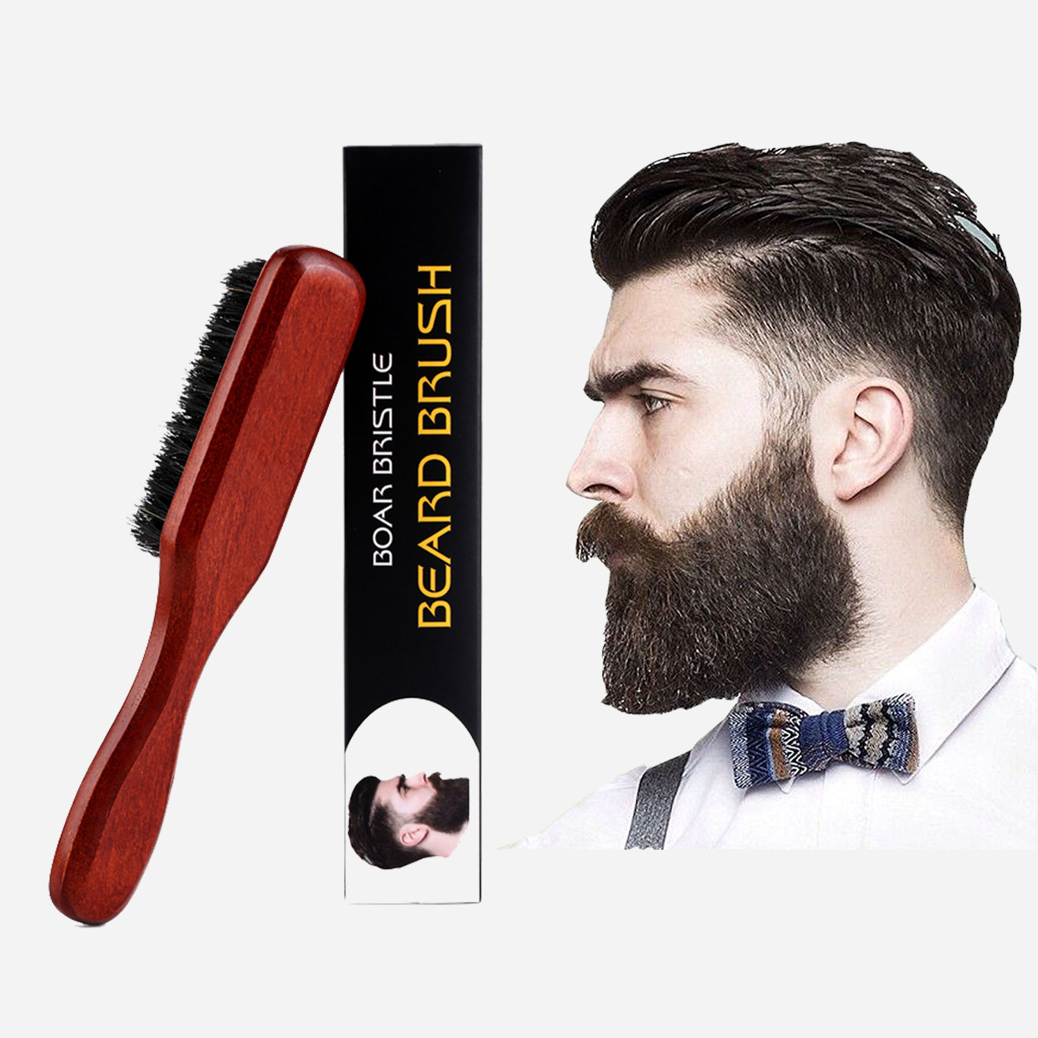 Hair Care Products - Setole di cinghiale Materiale Pennello per