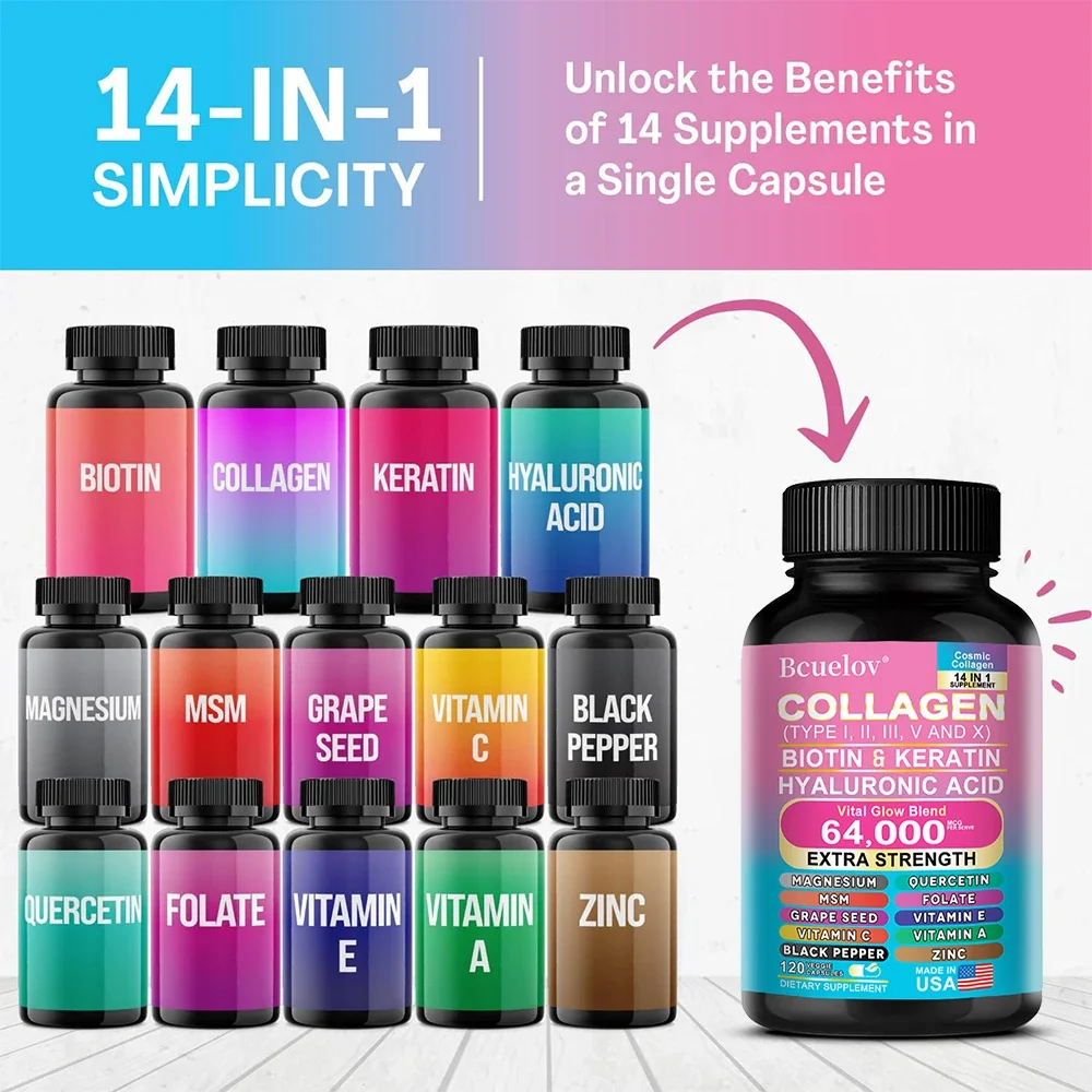 Capsule di collagene Biotina C - Hair Care Lotion recensione e prezzo