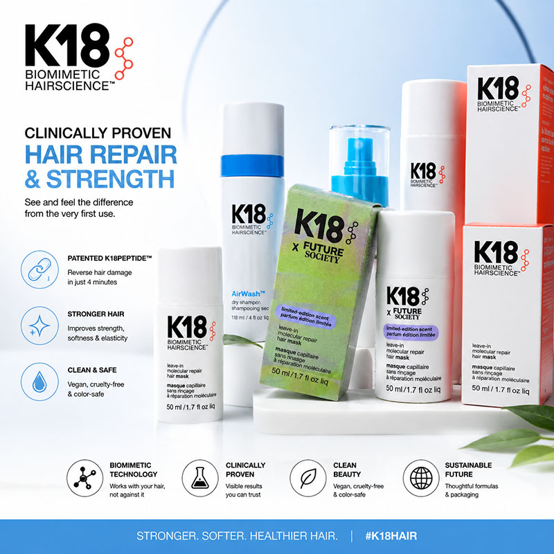 Nuova Maschera per Capelli K18 - Hair Care K18 recensione e prezzo